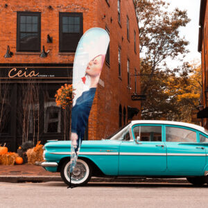 Bandeira Drop base -carro