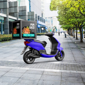 Decoração de scooter Delivery