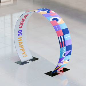 IMAGEM COM FUNDO DO TEX WAVE ARCH Pórtico ARCO COM BASES