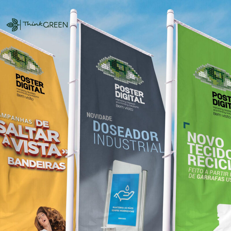 Bandeira Reciclado PET para Mastro