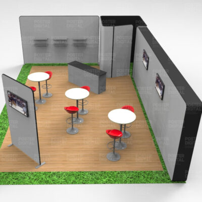 stands para feiras e eventos