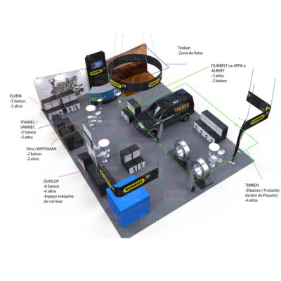 stands para feiras e eventos