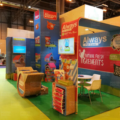 stands para feiras e eventos