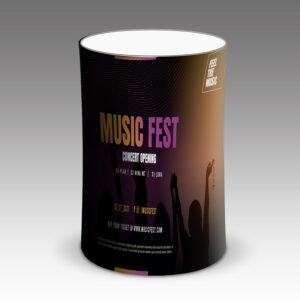 Balcão Promocional TexWave Oval