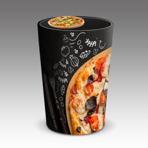 Balcão Promocional Wedge Tex Wave Round