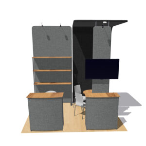 stand de feira mississipi 2 da poster digital