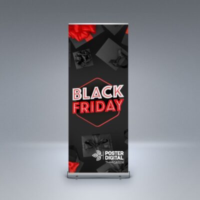 Roll-Up Personalizado para Promoções black friday